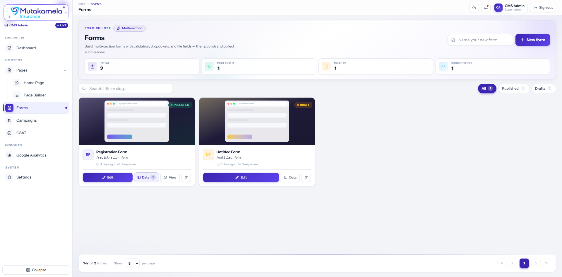 Form Builder